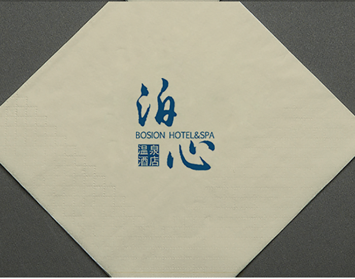 本色广告纸巾方巾纸